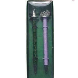 Wicked Witch Hat and Crown Ball Pens Set (NIB)